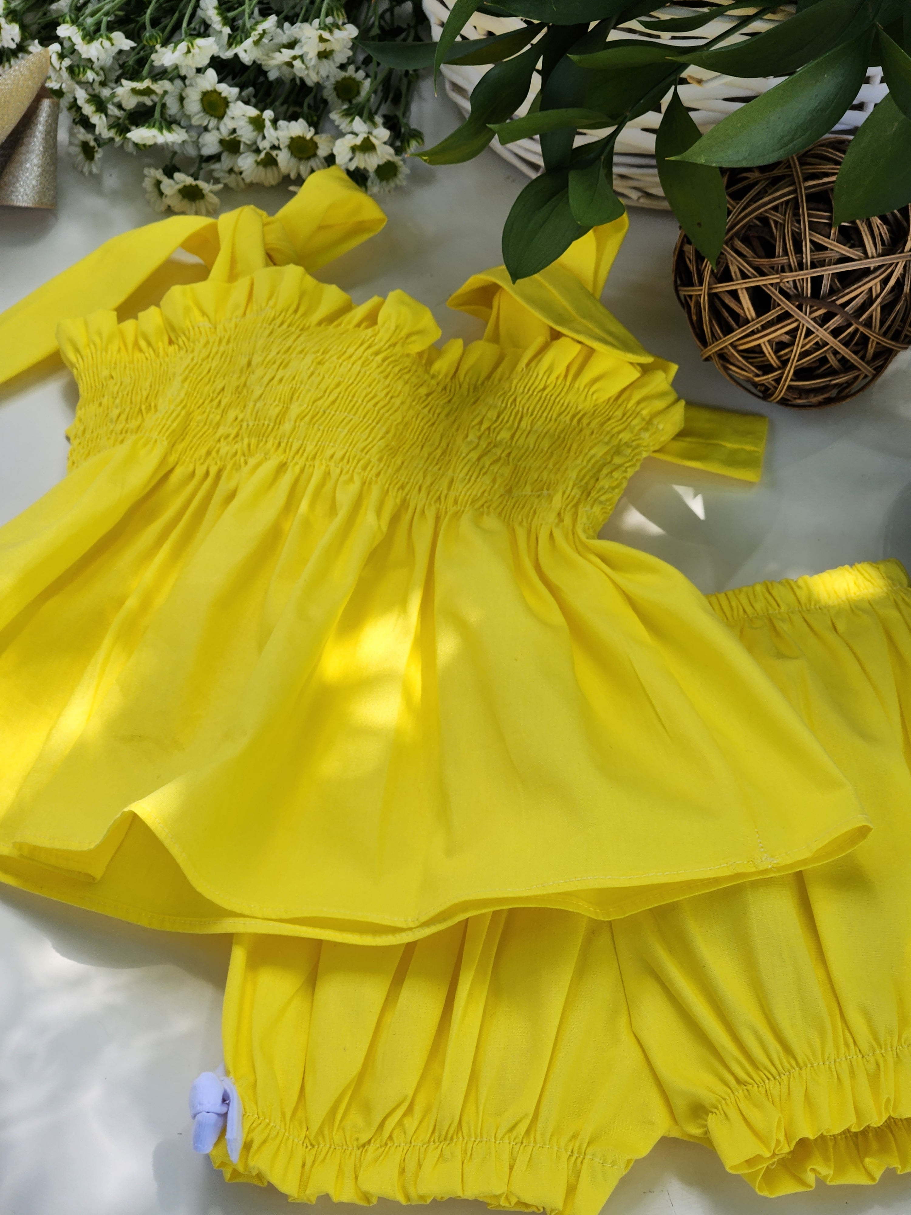 Conjunto Amarelo Elastex