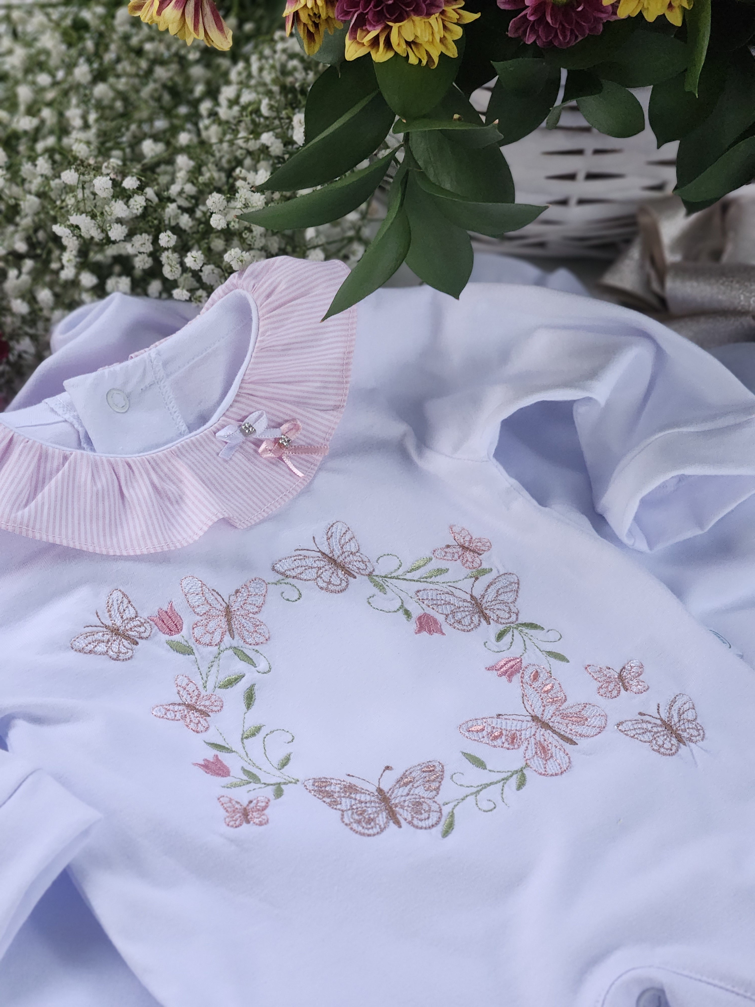 Macacão Longo Borboletas