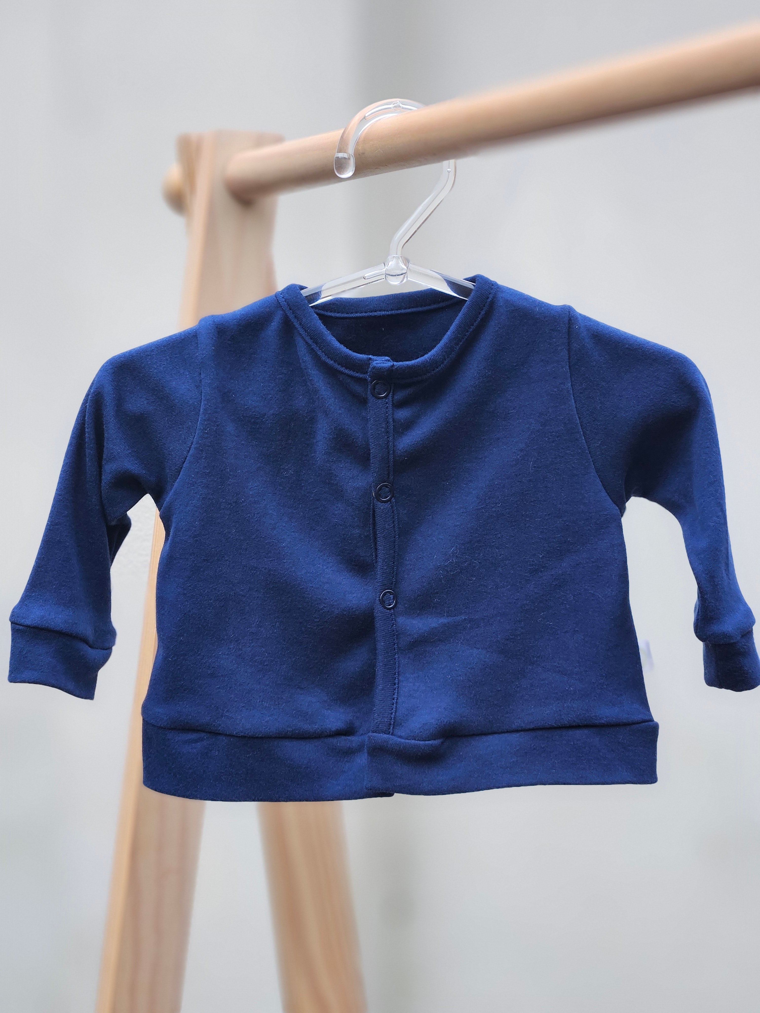 Casaco Suedine Marinho