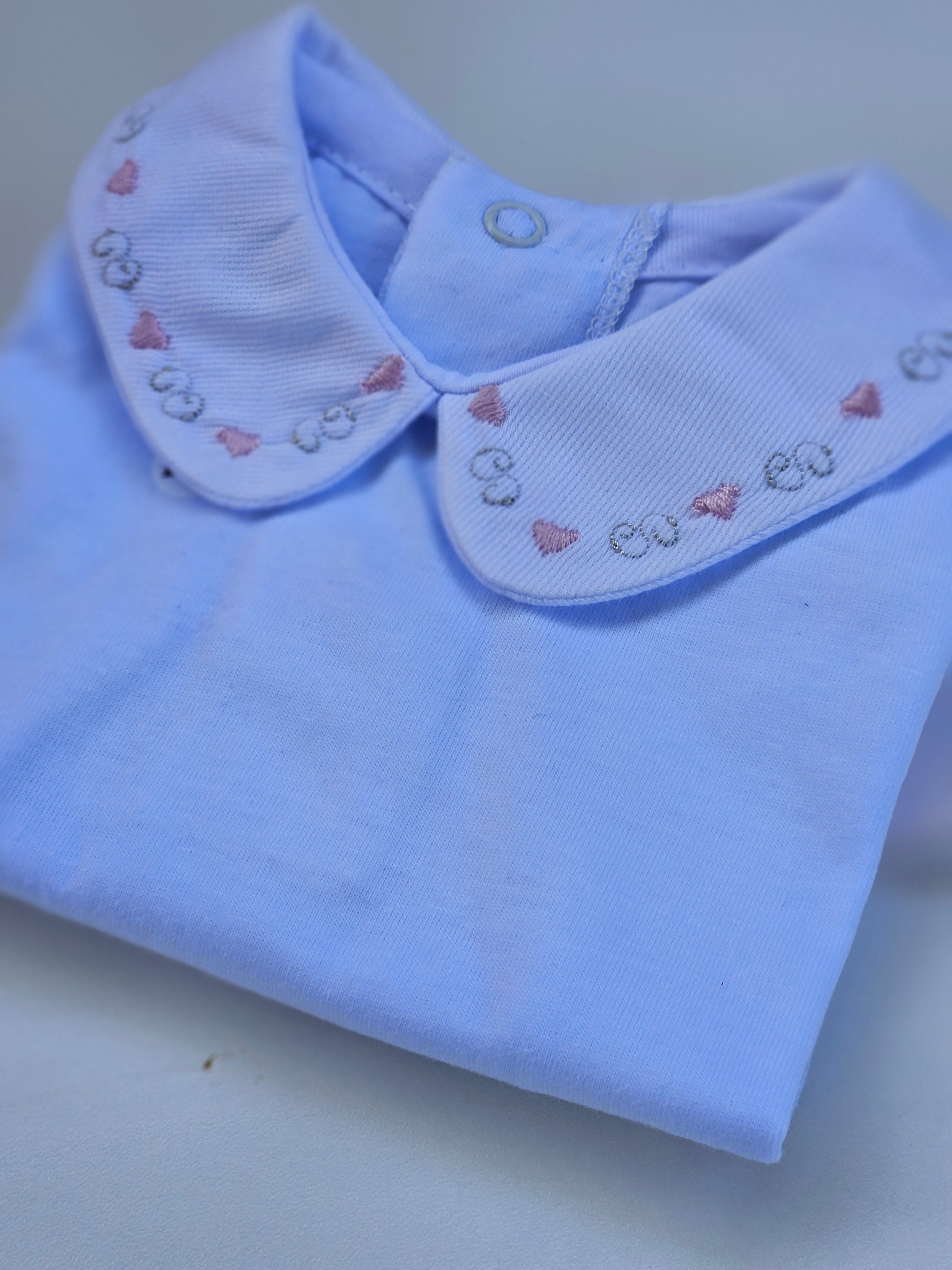 Conjunto Body Bordado  Com Calça Manga longa