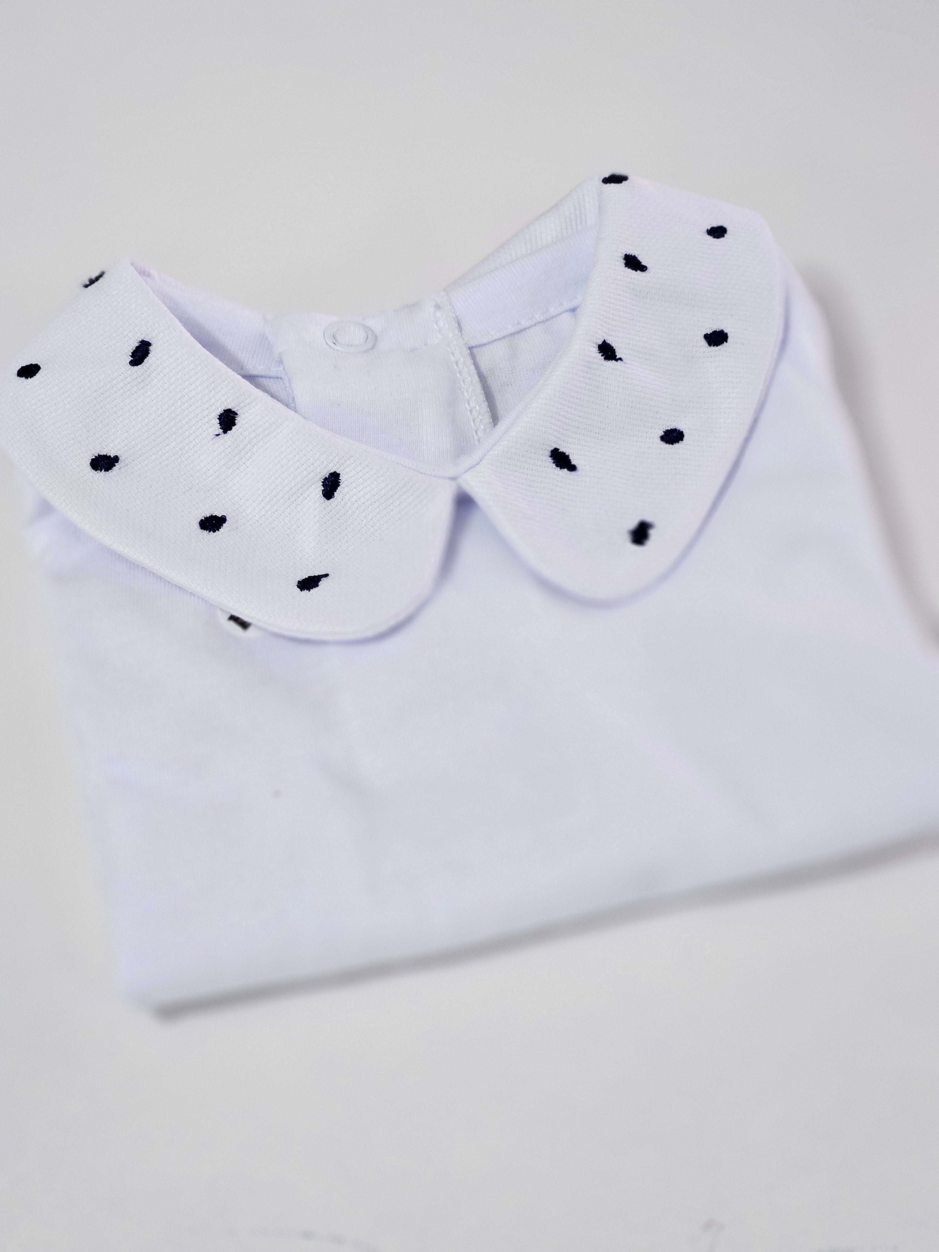 Body Bordado Manga longas Recém Nascido