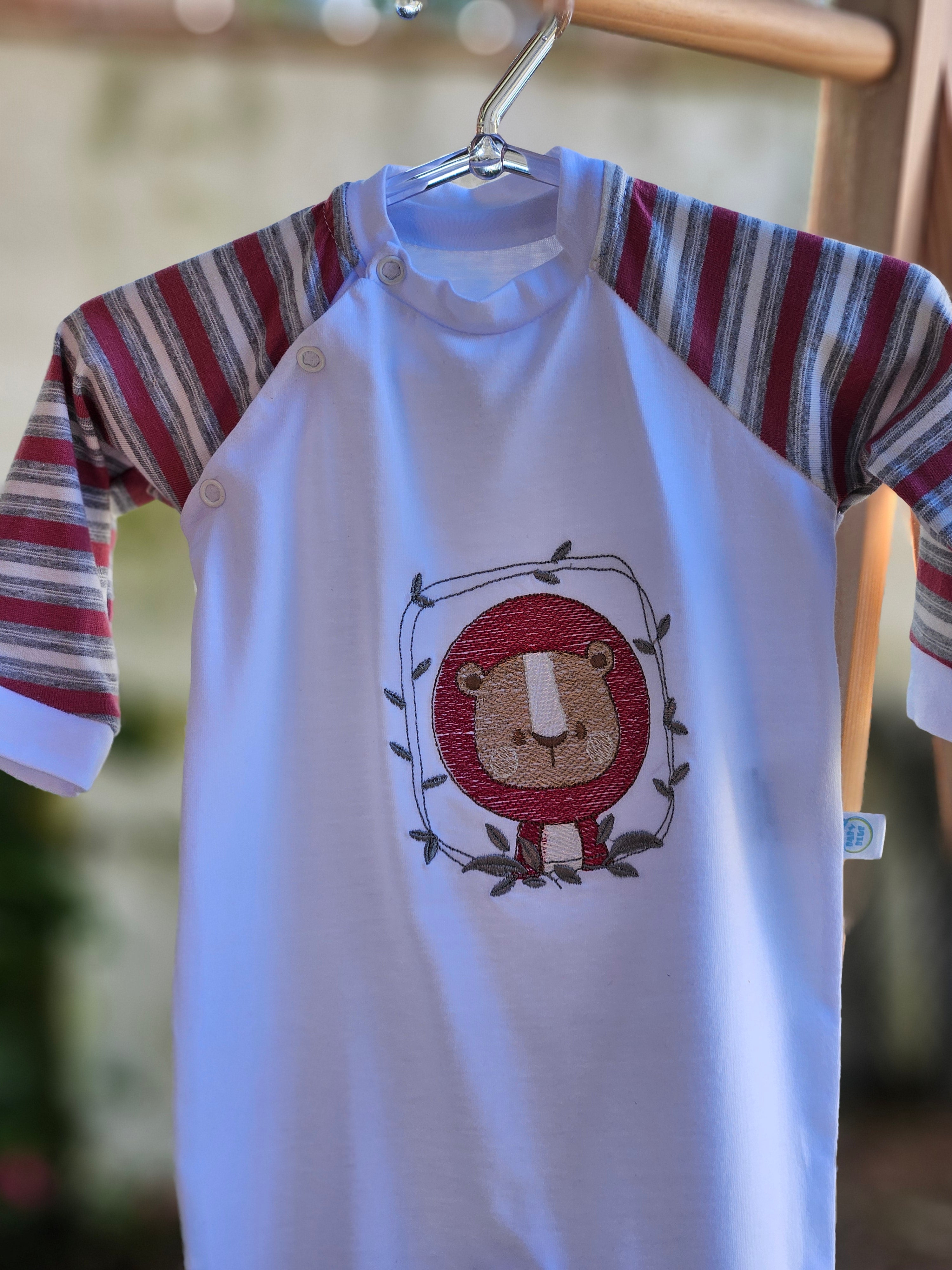 Macacão Longo Leão Vermelho