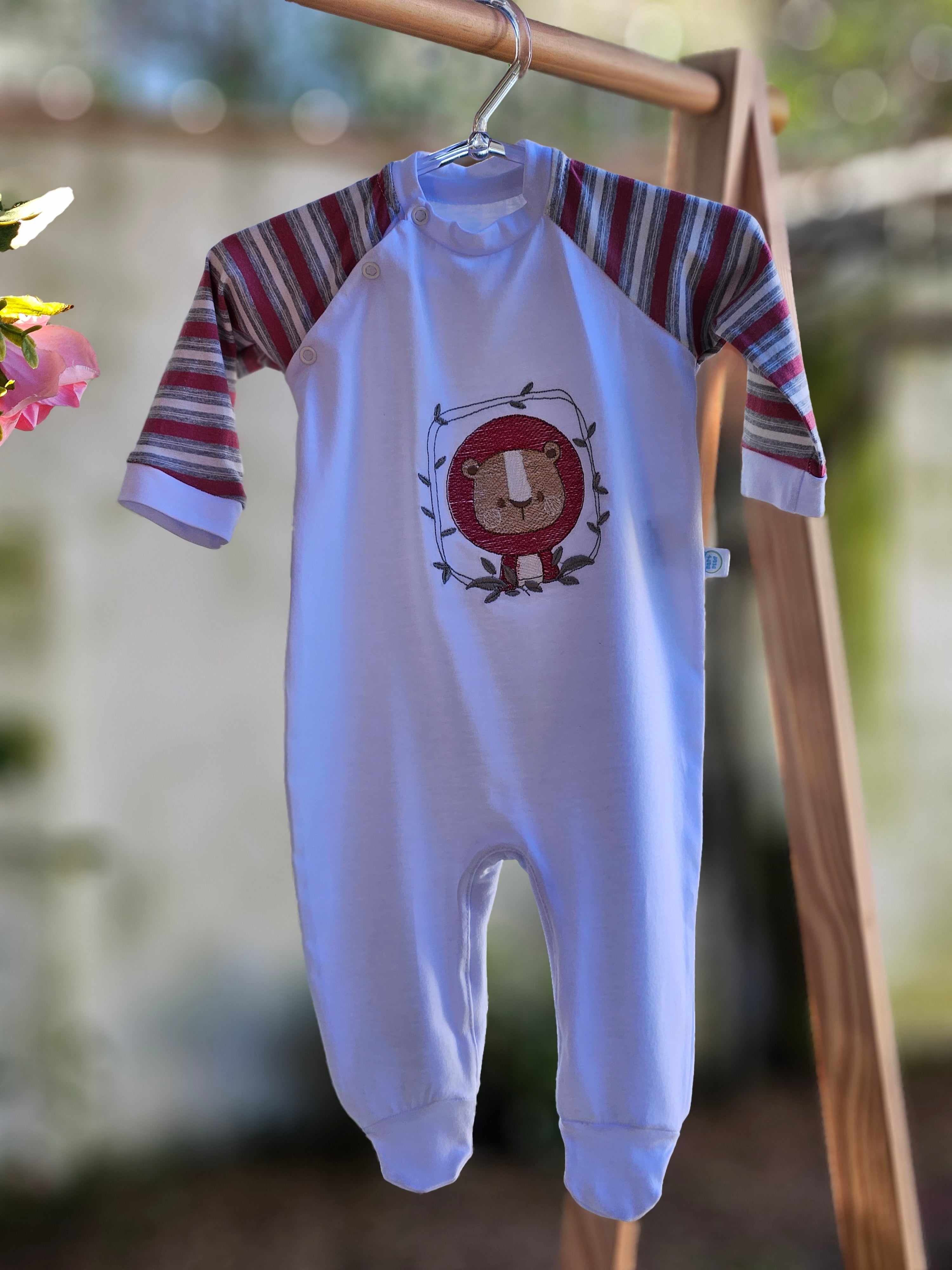 Macacão Longo Leão Vermelho