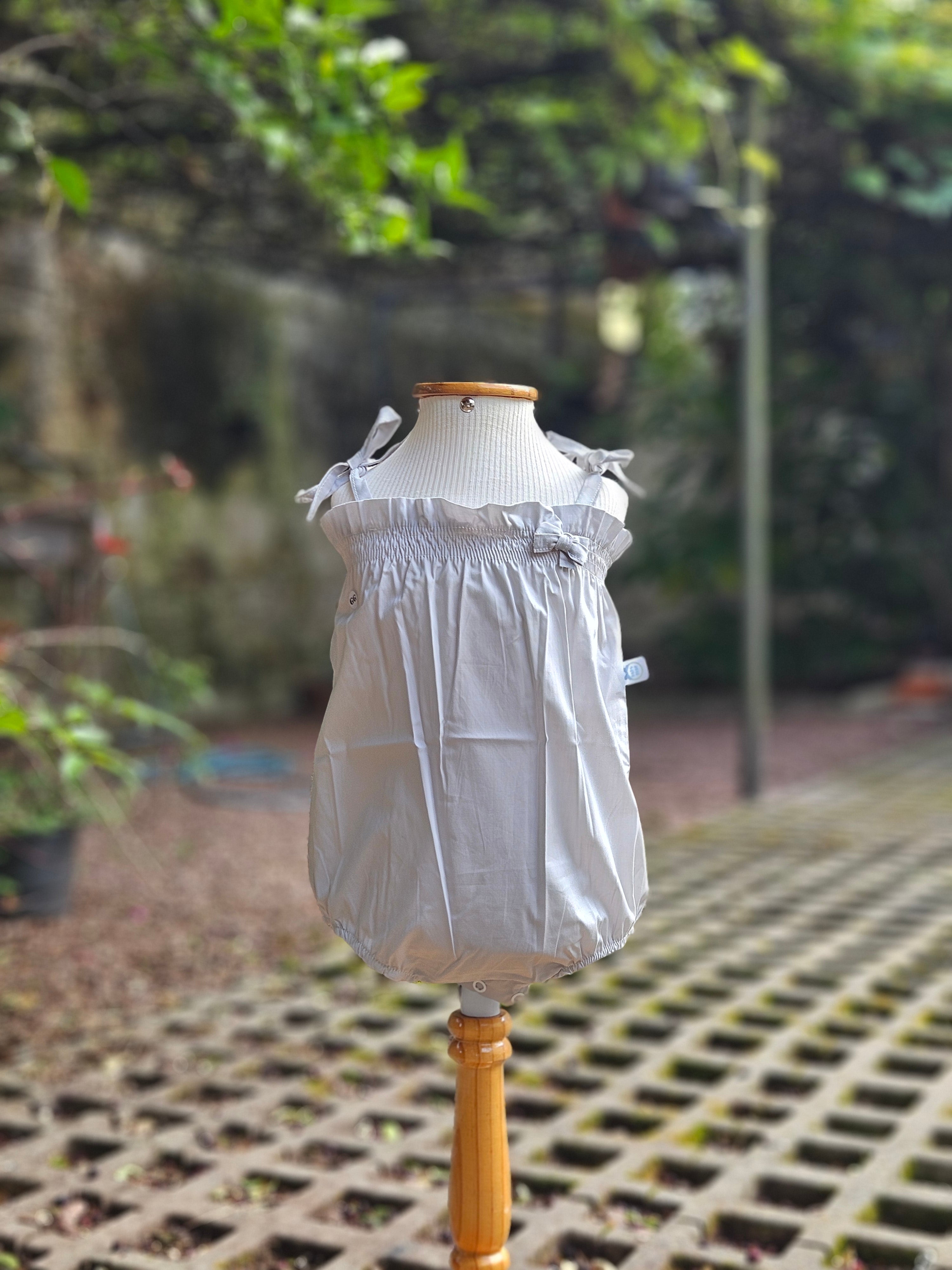 Body Pimpão Cinza Elastex